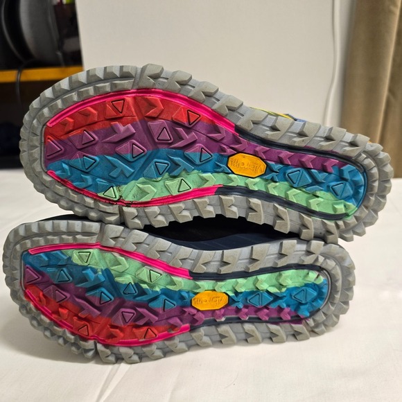 Merrell Shoes Womens 8 Trail Running QFORM2 Vibram Multi Color Lightweight Grip - Picture 9 of 10